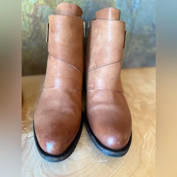 A.S. 98 Olin boots. 39 (8.5-9) Calvados (British tan) Unique Euro line. - Picture 6 of 14
